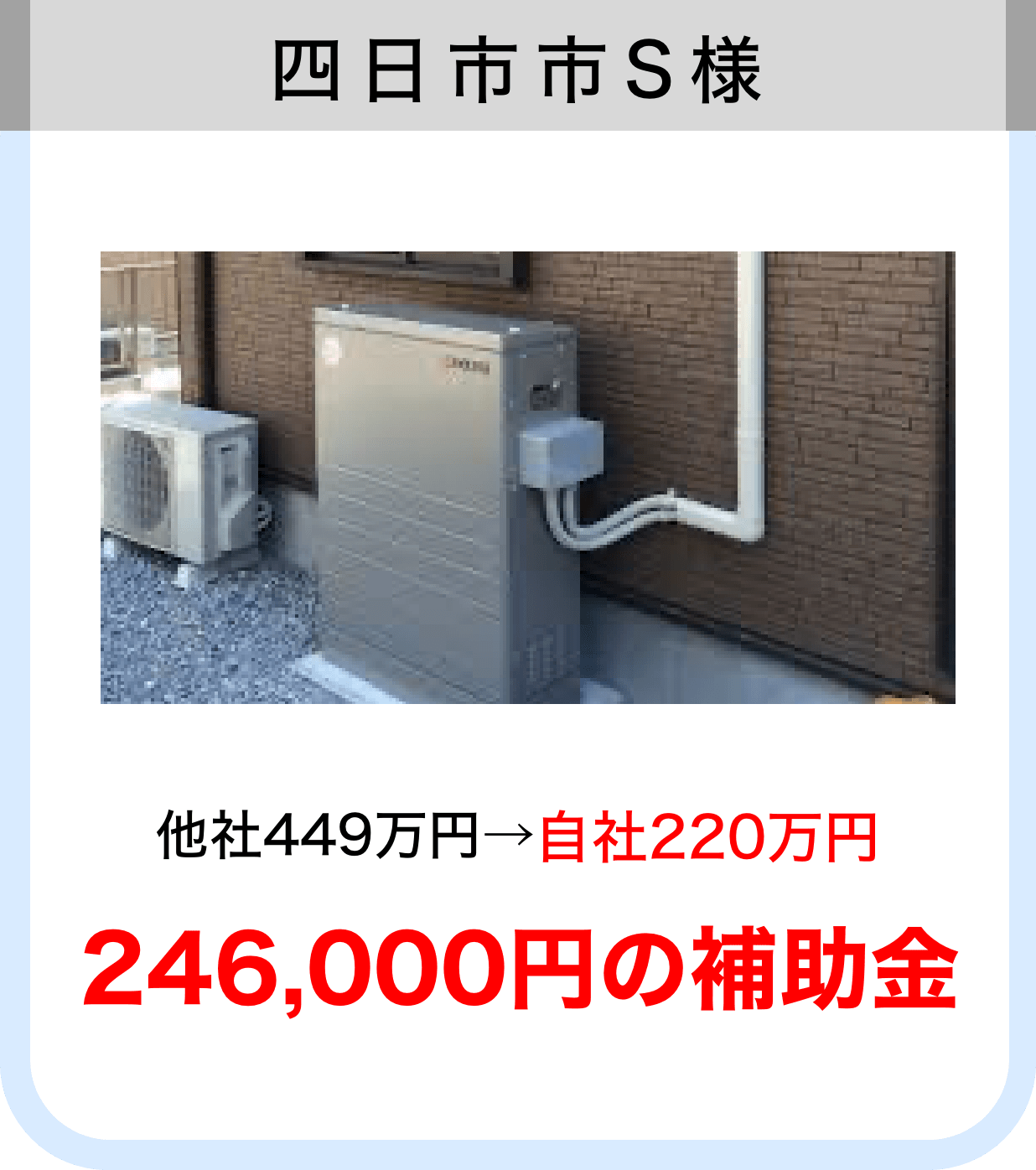 四日市市S様